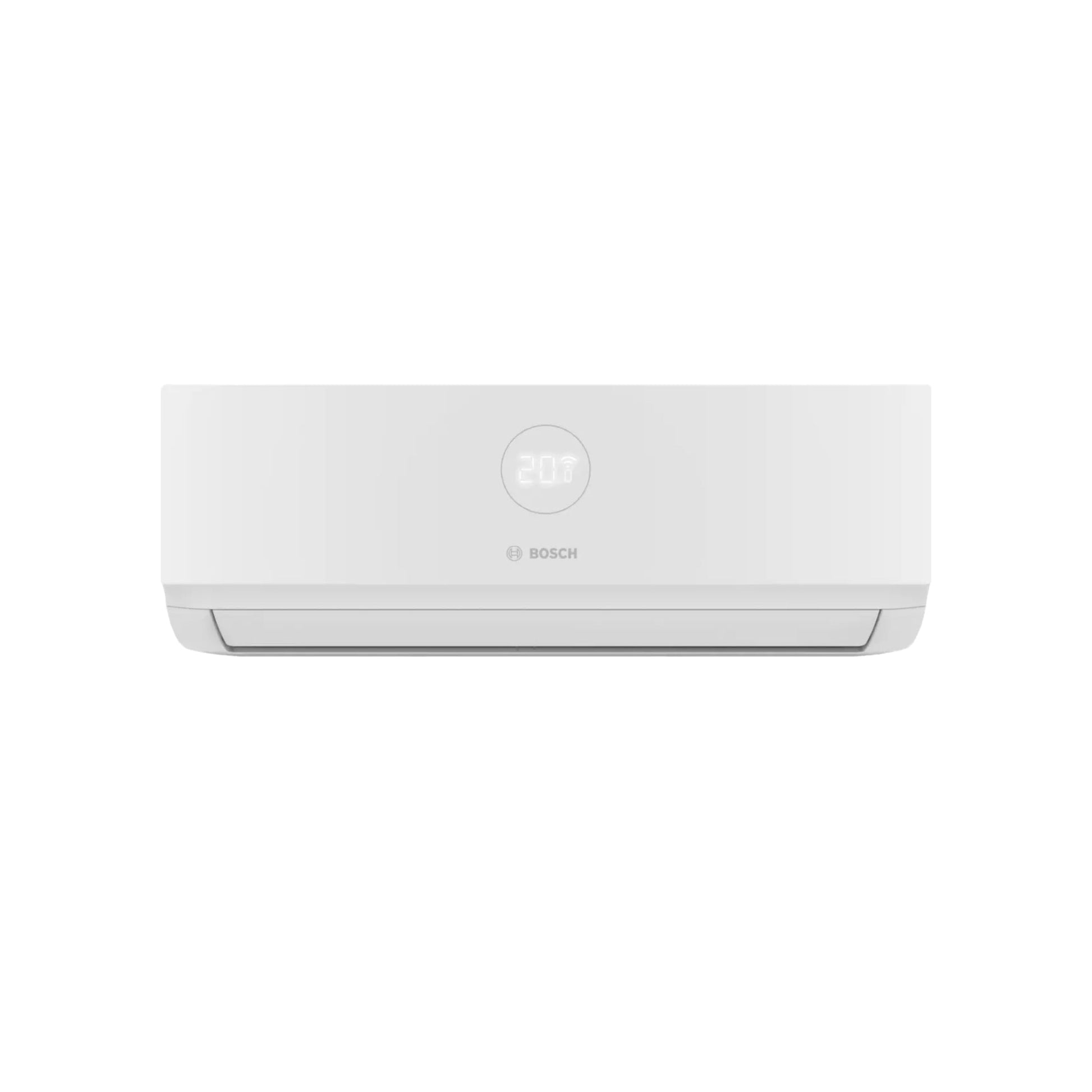 Bosch Climate 3000i reversible 9000 BTU wall-mounted air conditioner with WiFi control and energy-saving modes