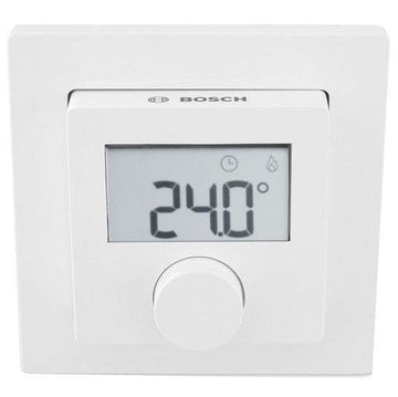 Bosch CR 11 remote control room thermostat for single heating circuit with digital temperature display and user-friendly dial