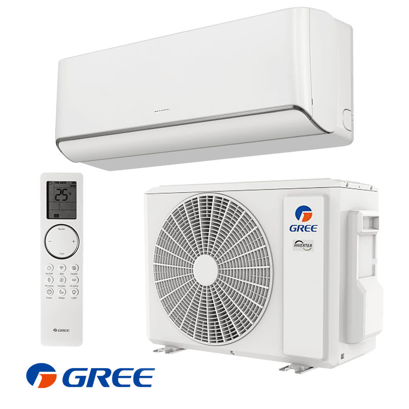 Gree GWH24AVEXF-K6DNA1A Airy Multi-Split Wall Indoor Unit – 24 000 BTU, Black