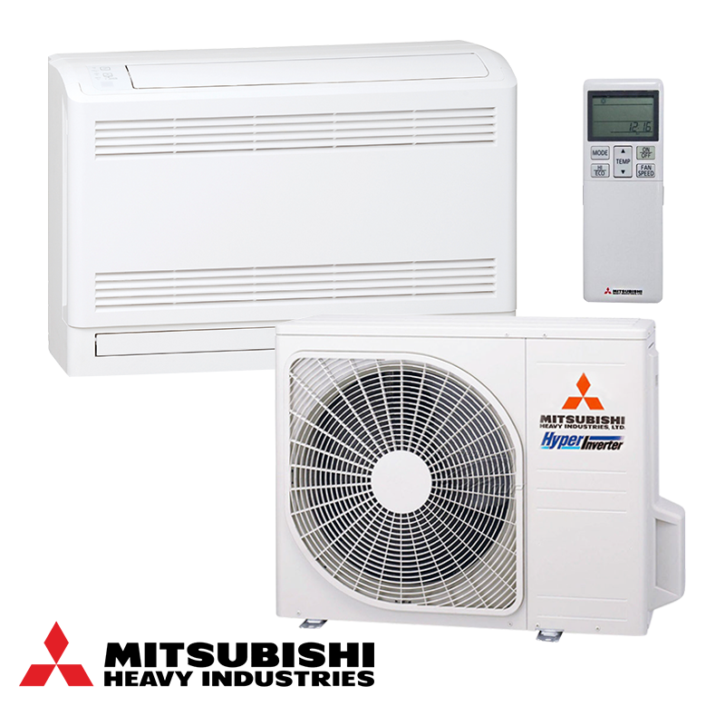 Mitsubishi Heavy Industries SRF50ZSX-W Diamond ZSX Multi-Split Console Indoor Unit – 18 000 BTU, White