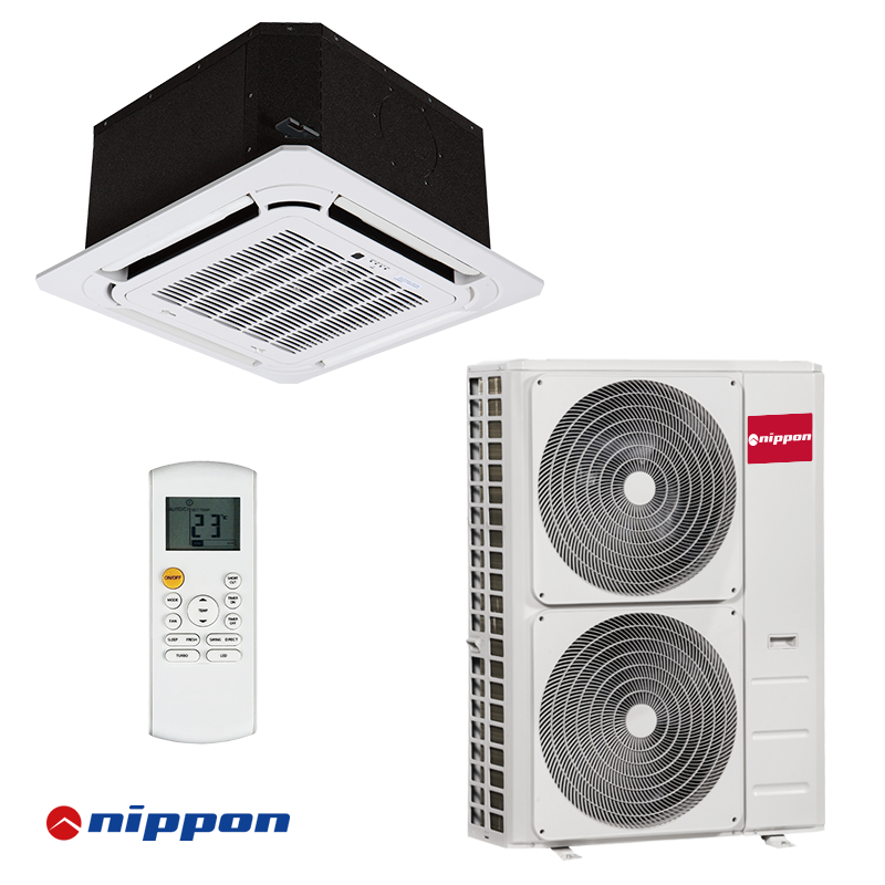 Nippon NCD-48HRFNX-Q /NOE30U-48HFN8-R Cassette Air Conditioner – 48 000 BTU