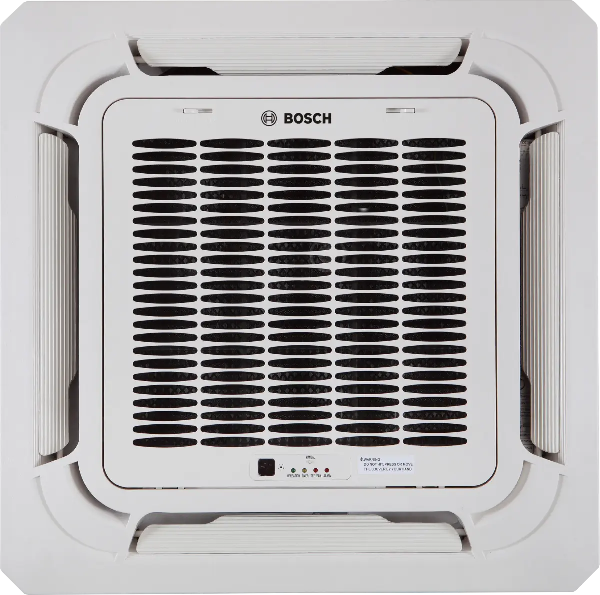 Bosch Cassette Panel 7/9/12/18 kBTU/h compact ceiling-mounted air conditioner panel