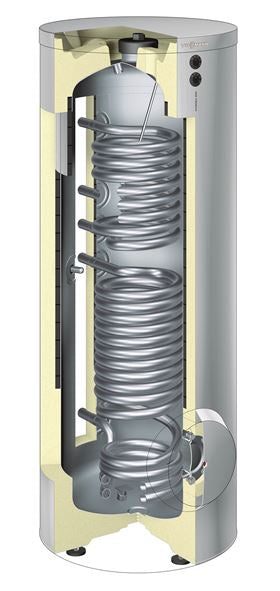 Viessmann VITOSOL 200-FM Vitocell 100-W Kesselpaket – Detailansicht