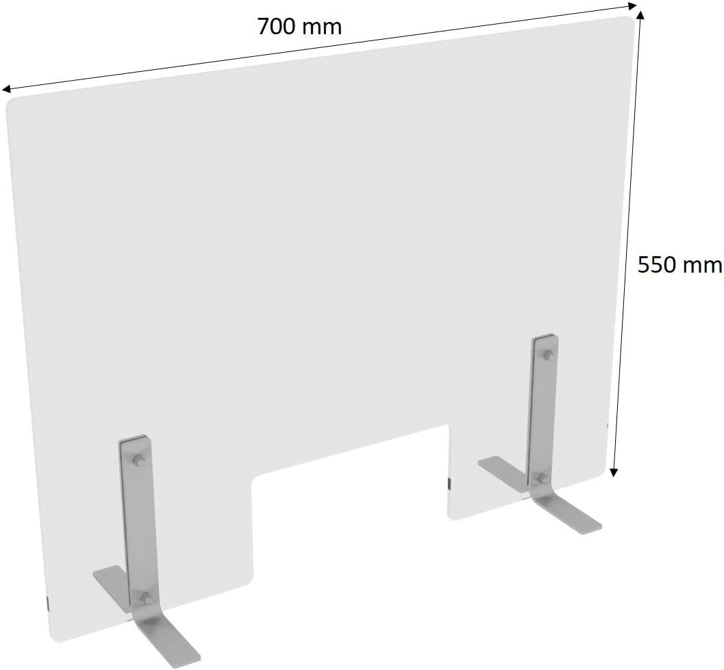 Levira Protection Screen Plus Transparent skärmavdelare – Användningsexempel