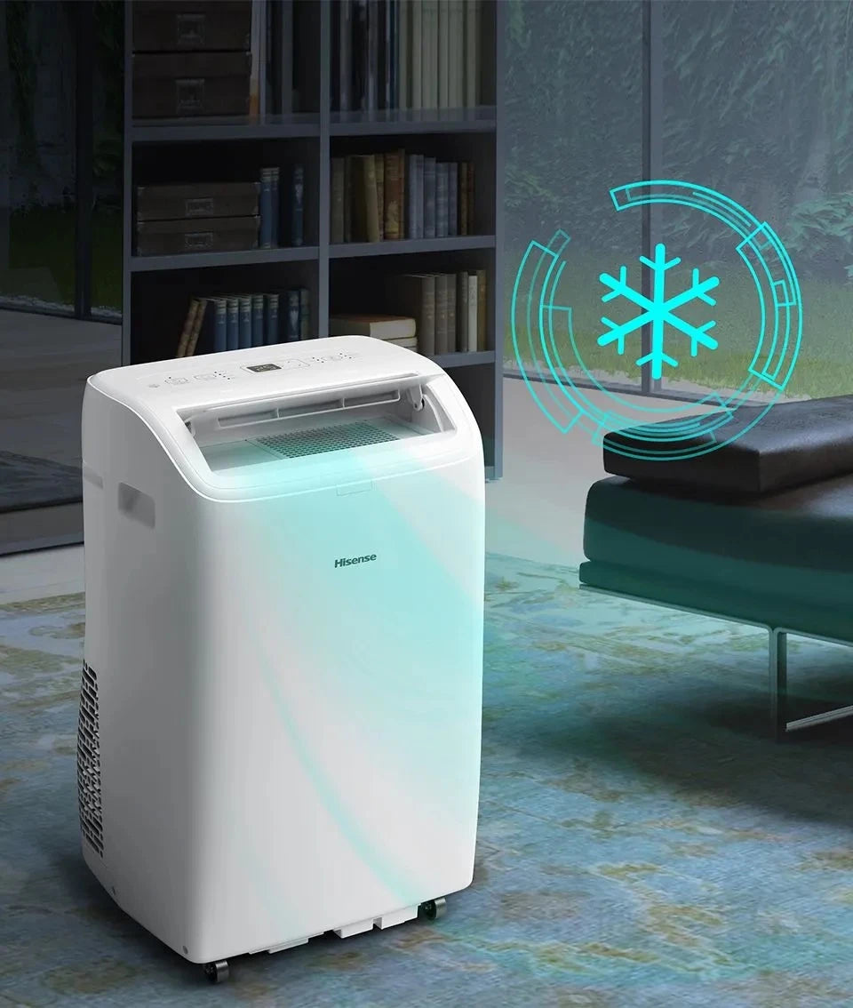 Hisense APH12QC Mobile Air Conditioner – Cooling & Heating, 12000 BTU / 3.5 kW, R290