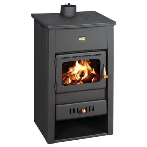 Fireplace PRITY K2 CP energy efficiency label and specifications table