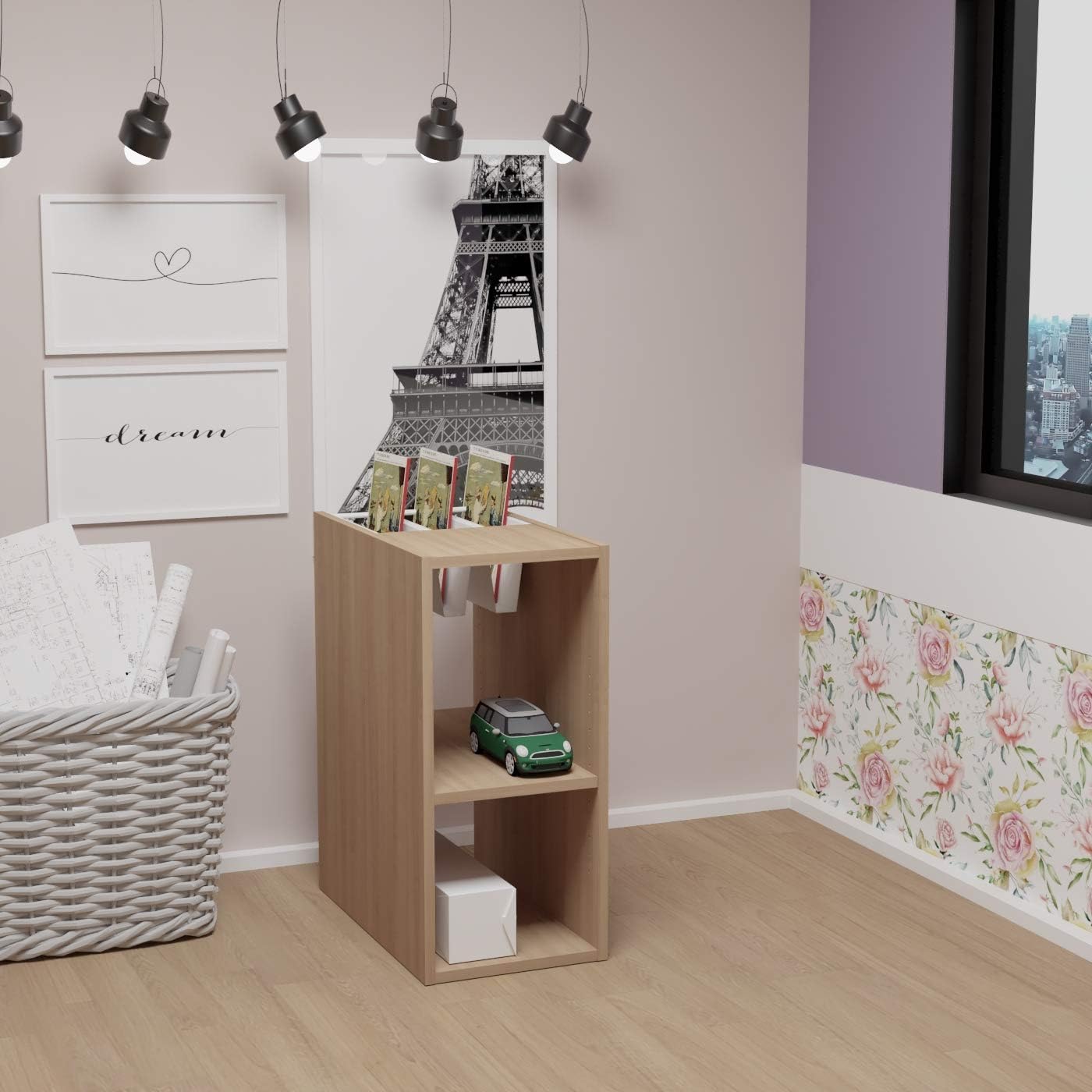 Levira Regal Fulda – Modern Storage Bookshelf – Maße