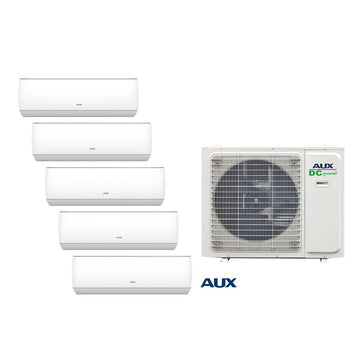 AUX Multi-Split Set – 1 Outdoor + 1× 7,000 + 4× 9,000 BTU Indoor (AM5-H42/4DR3)