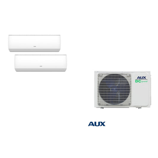 AUX Multi-Split Set – 1 Outdoor + 2× 7,000 BTU Indoor (AM2-H14/4DR3)