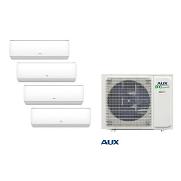 AUX Multi-Split Set – 1 Outdoor + 4× 9,000 BTU Indoor (AM4-H36/4DR3)