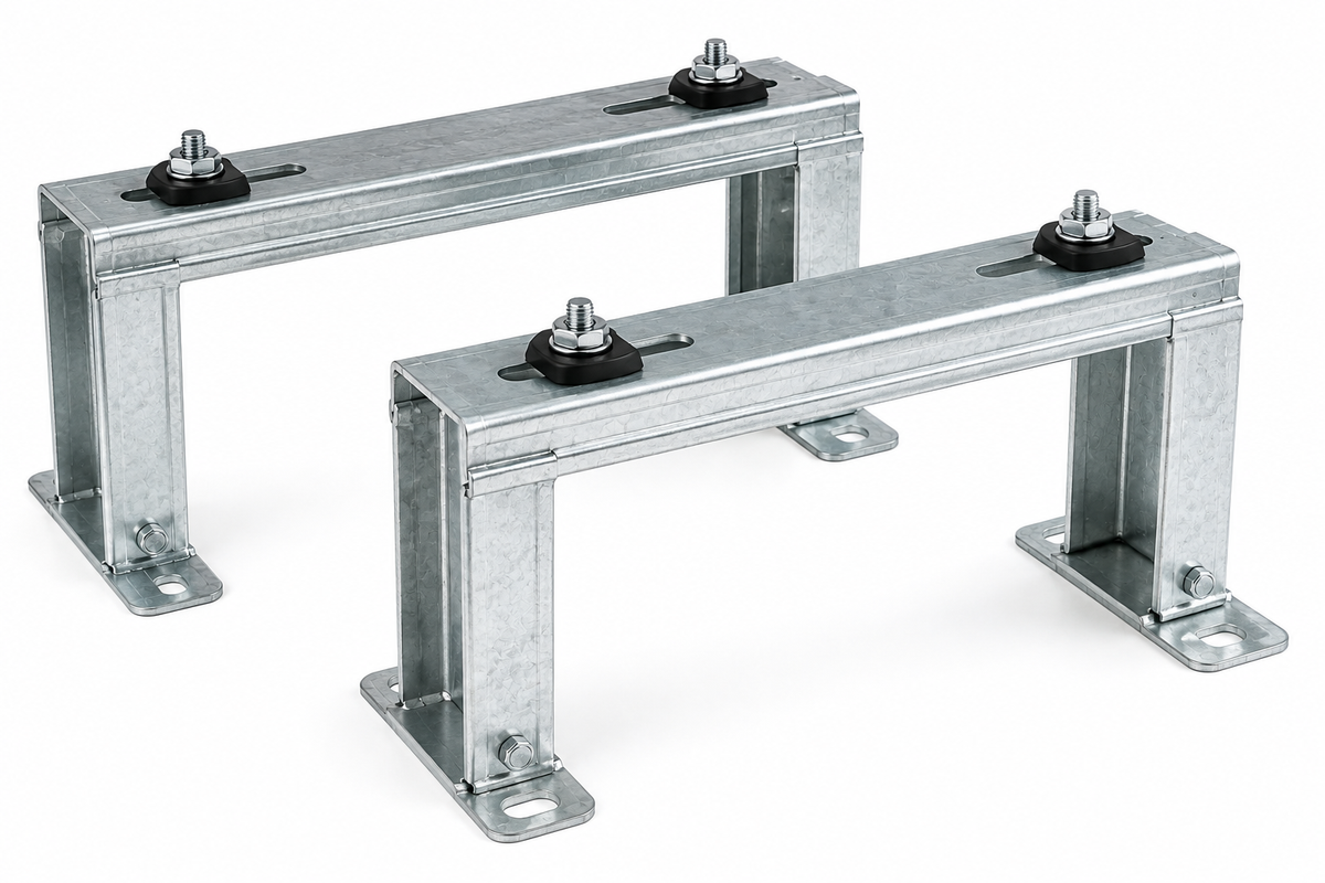 Air Conditioner Floor Stand Galvanised High 30 cm – Set of 2