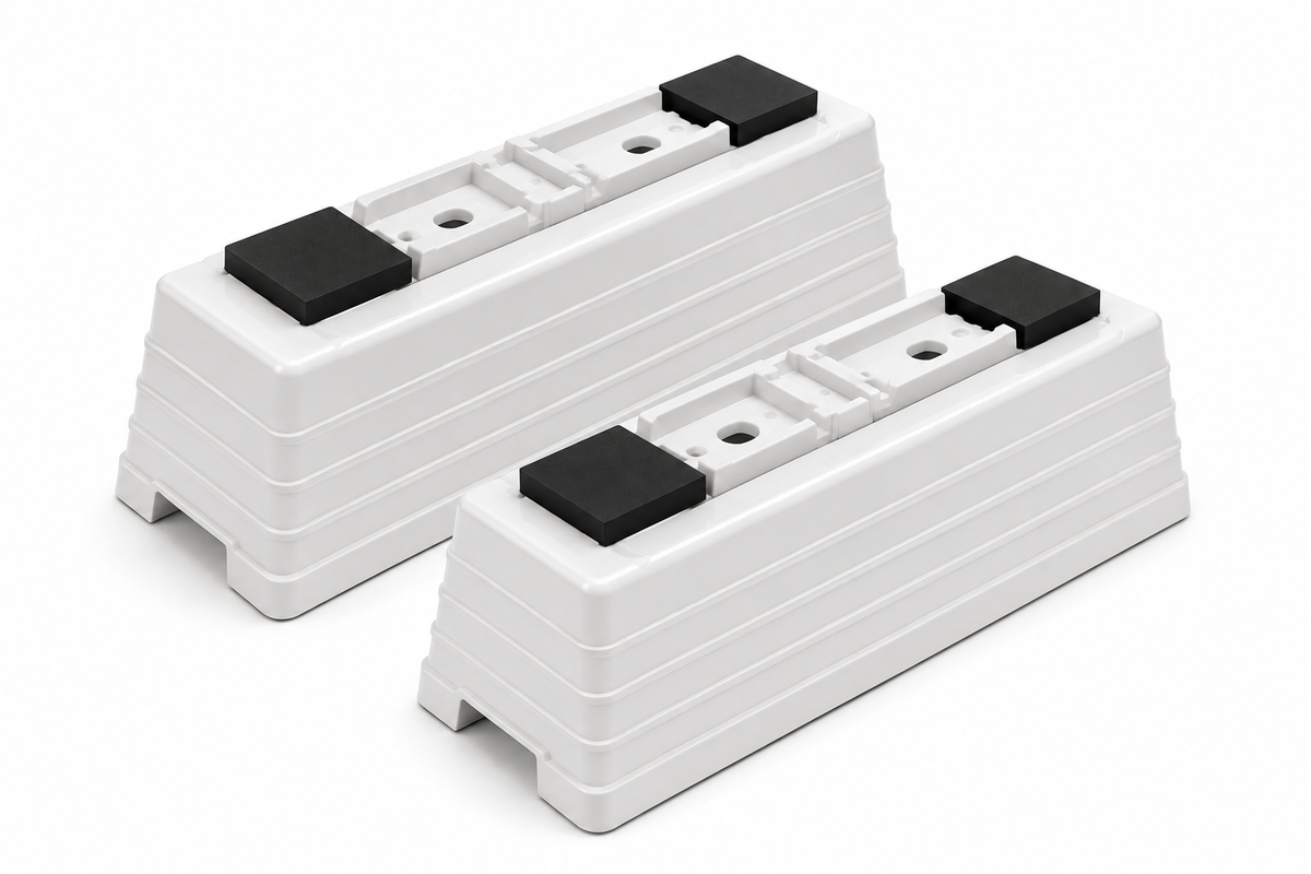 Air Conditioner PVC Floor Stand 350 mm – Set of 2