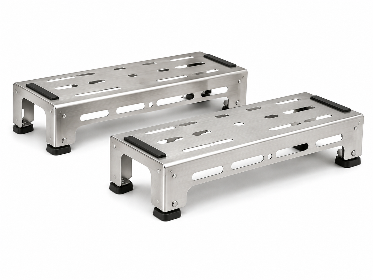 Air Conditioner Floor Stand Stainless Steel 550×250 mm – Set of 2