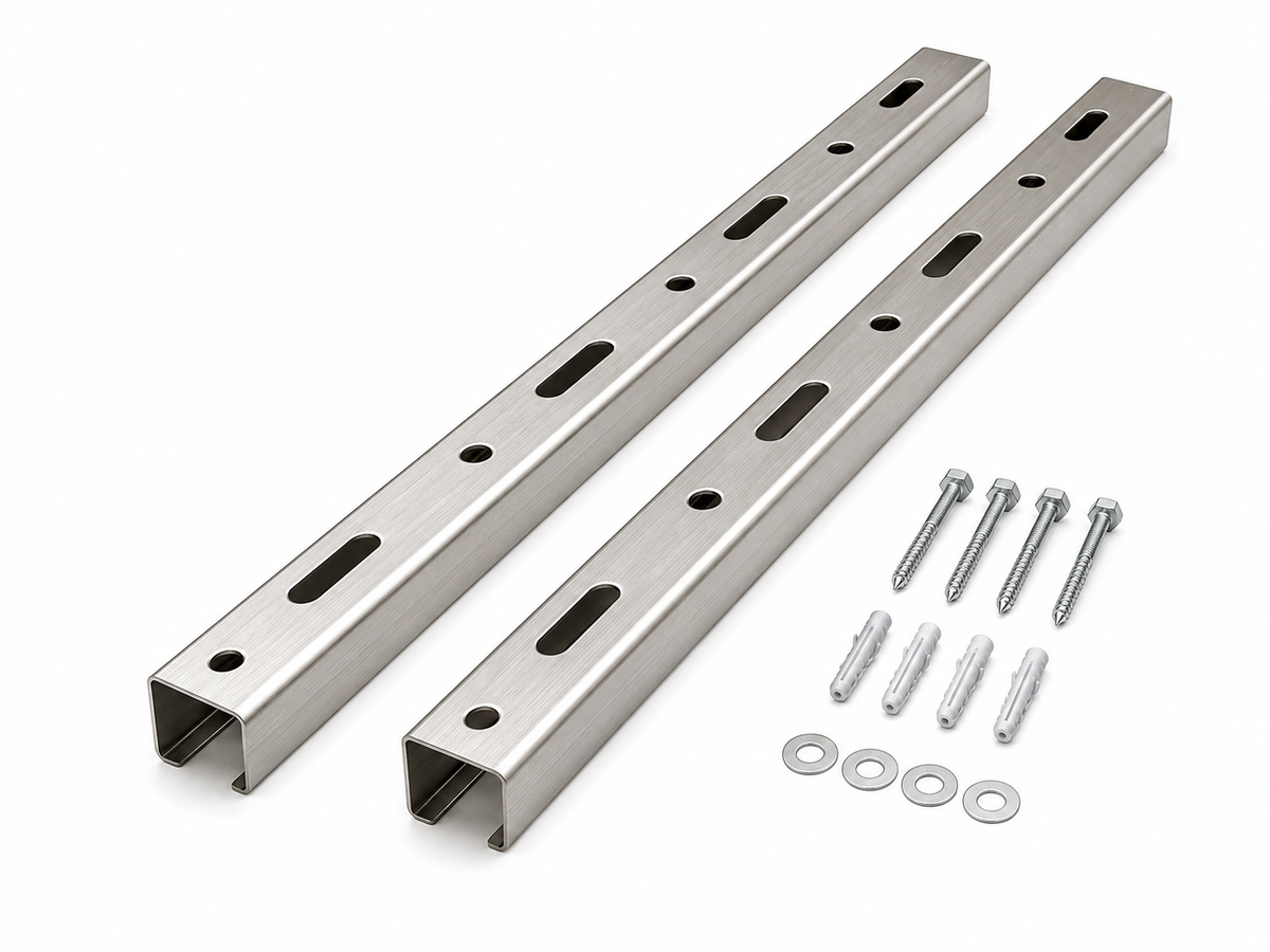Bracket Extension Stainless Steel 72 cm – Set of 2