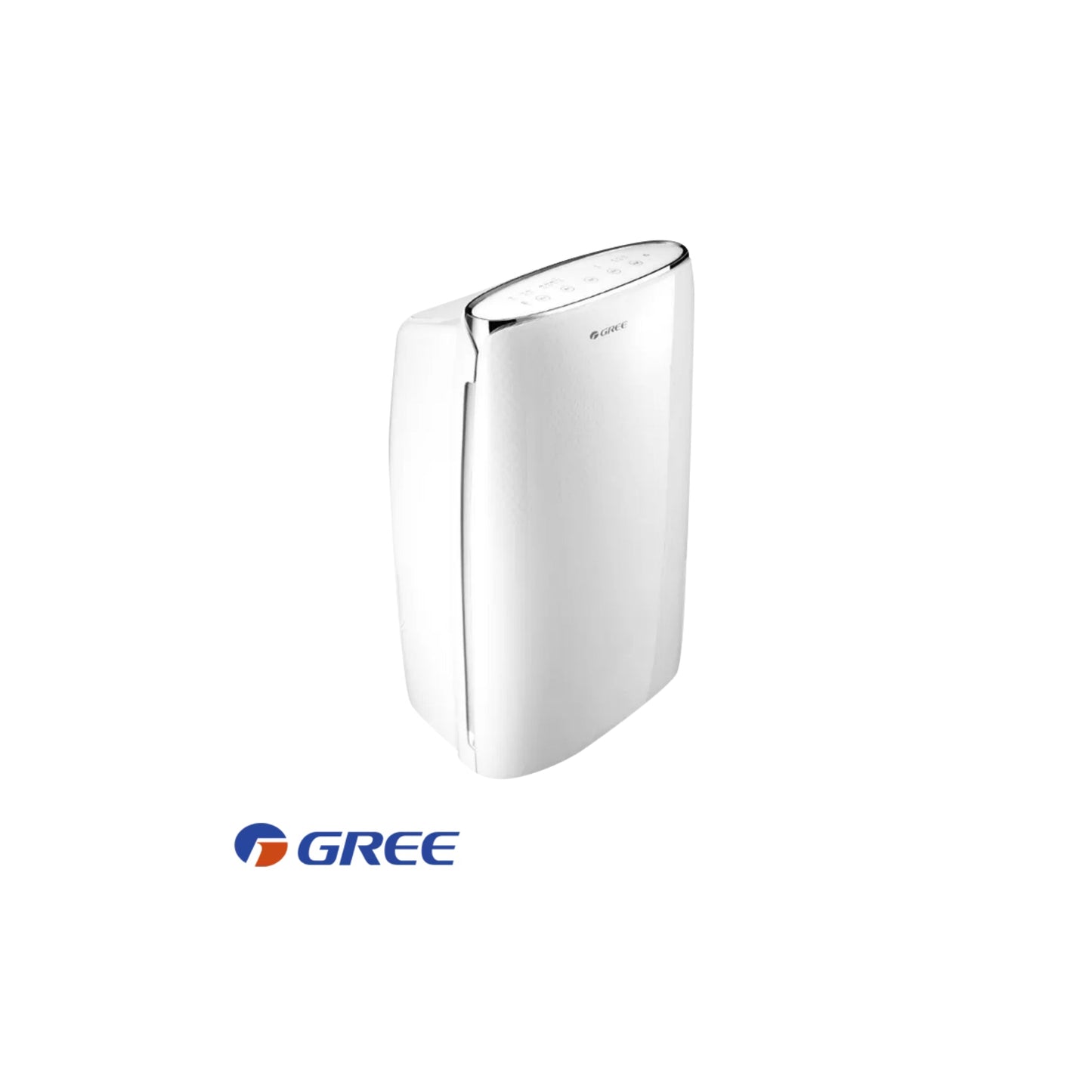 Compact white Dehumidifier Gree Daisy GDN20AV-K5EBA1A with digital humidity display and antibacterial filter
