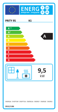 EU Energy Label Prity K1 (EPREL 1269866)