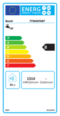 EU Energy Label 7736507607 (EPREL 2329930)