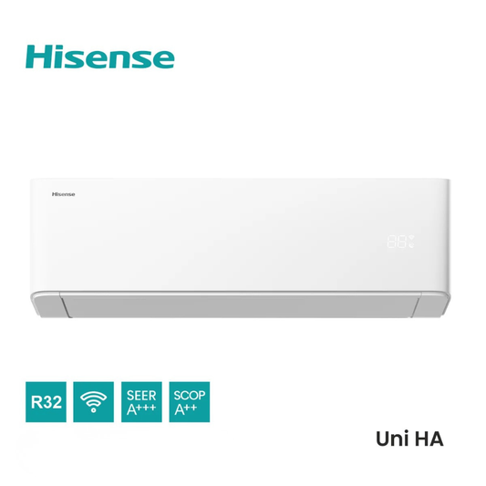 Hisense UNI HA 12000 BTU Inverter Air Conditioner – HA35XU00G+AS35XU0EW