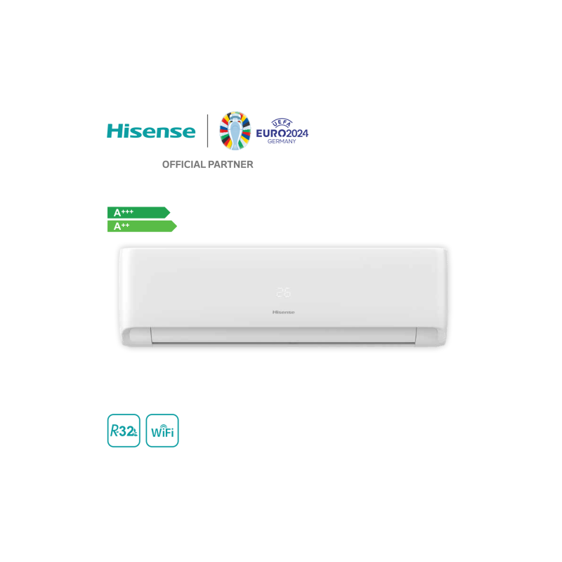 Hisense Ultra Comfort Split-Klimaanlage 9000 BTU – KE25YR4BG+AS25YR4EW