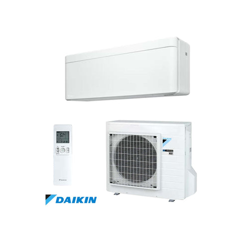 Daikin Stylish inverter air conditioner technical specifications and energy labels table
