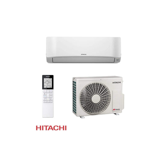 Hitachi AirHome 400 inverter air conditioner 9,000 BTU with Wi-Fi and energy-efficient cooling and heating features