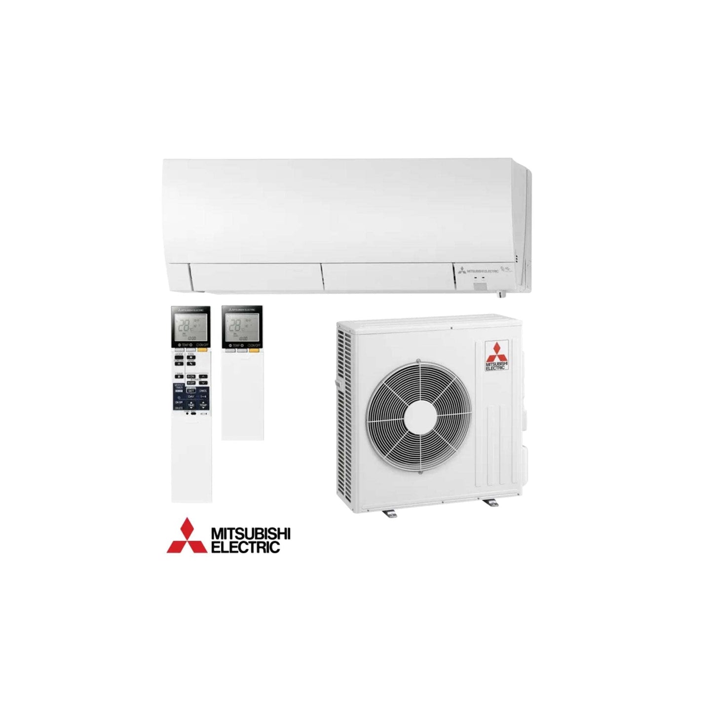 Mitsubishi Electric MSZ-FH50VE inverter Klimaanlage with dual split vanes and 3D i-see sensor for efficient cooling and heating