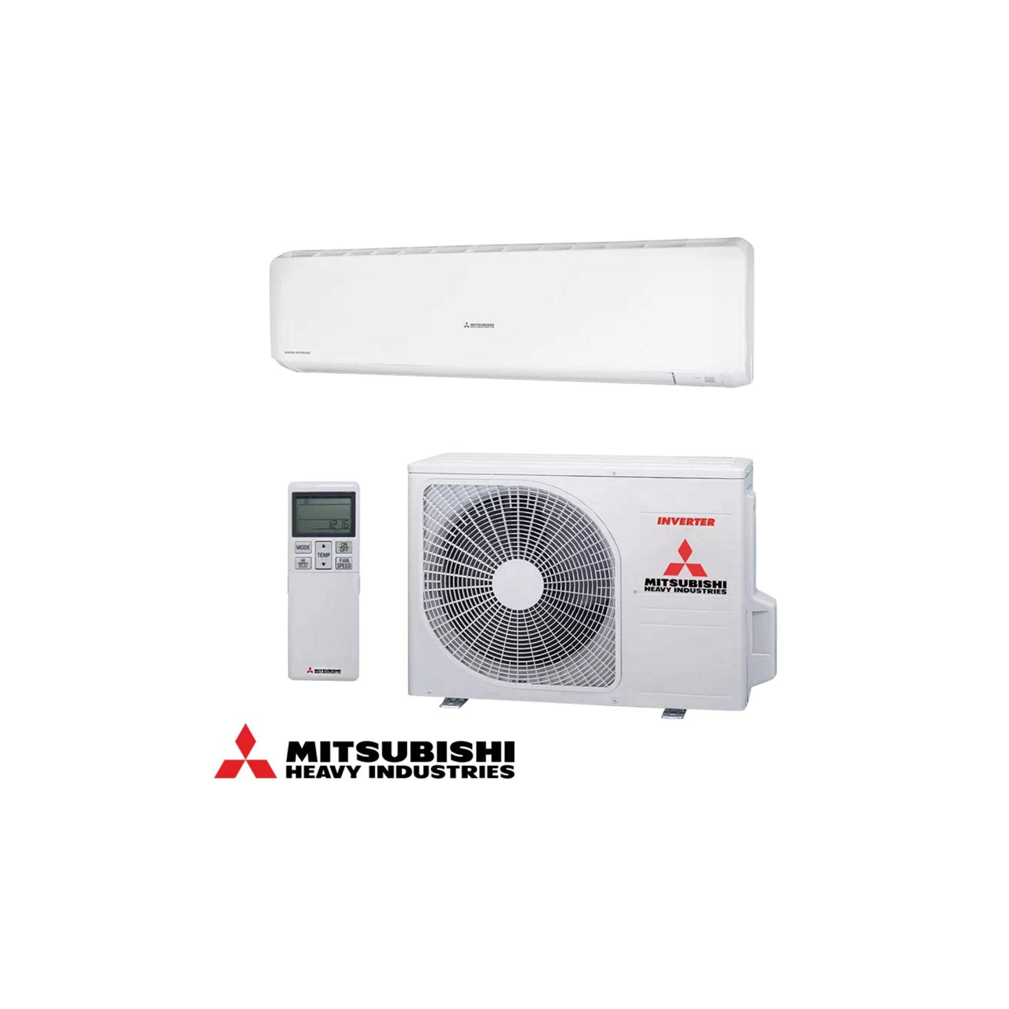 Mitsubishi Heavy Industries SRK63ZR-W inverter air conditioner with adaptive control and energy-saving features