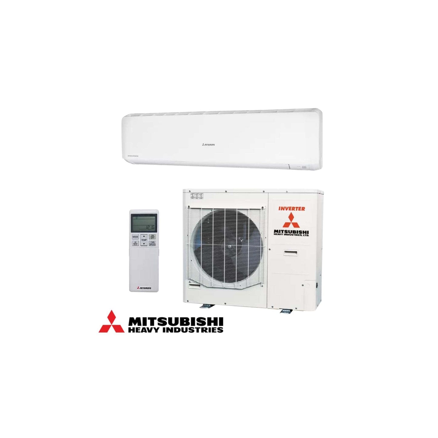 Mitsubishi Heavy Industries SRK100ZR-W inverter air conditioner – indoor unit front view