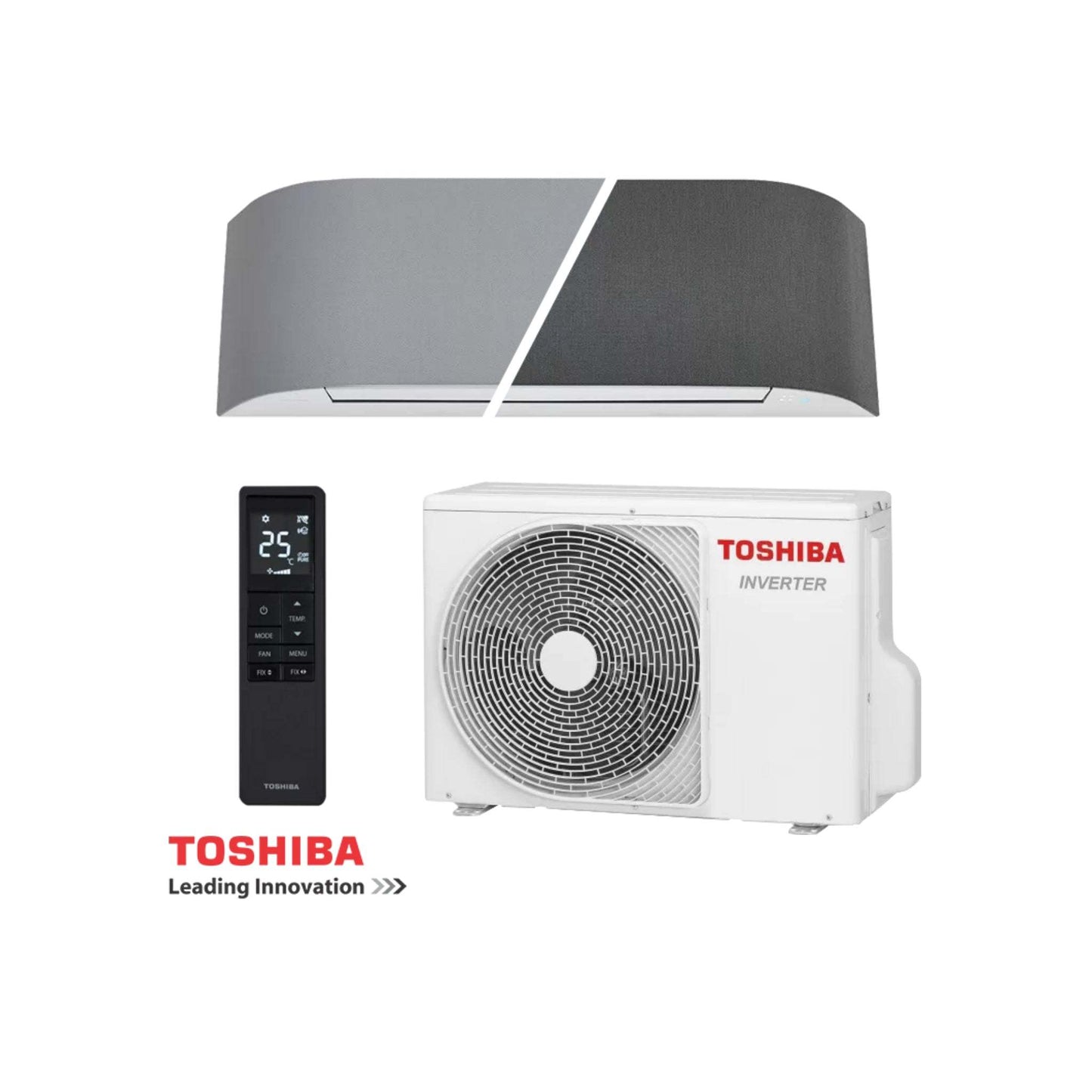 Toshiba Haori RAS-B16N4KVRG-E Klimaanlage – Innengerät Vorderansicht