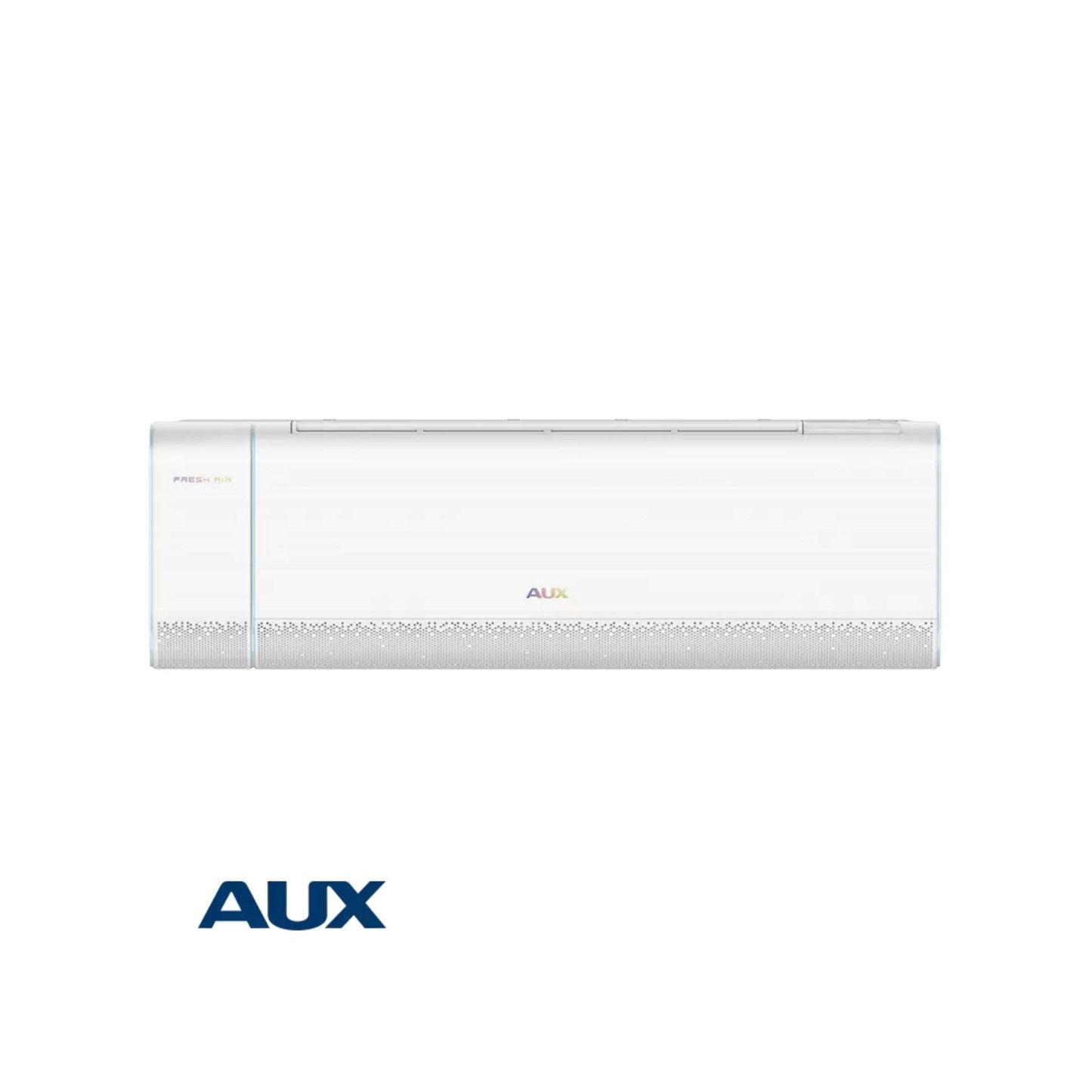 Inverter air conditioner AUX Q-Plus ASW-H12C5C4 with 12,000 BTU cooling capacity and Wi-Fi connectivity.