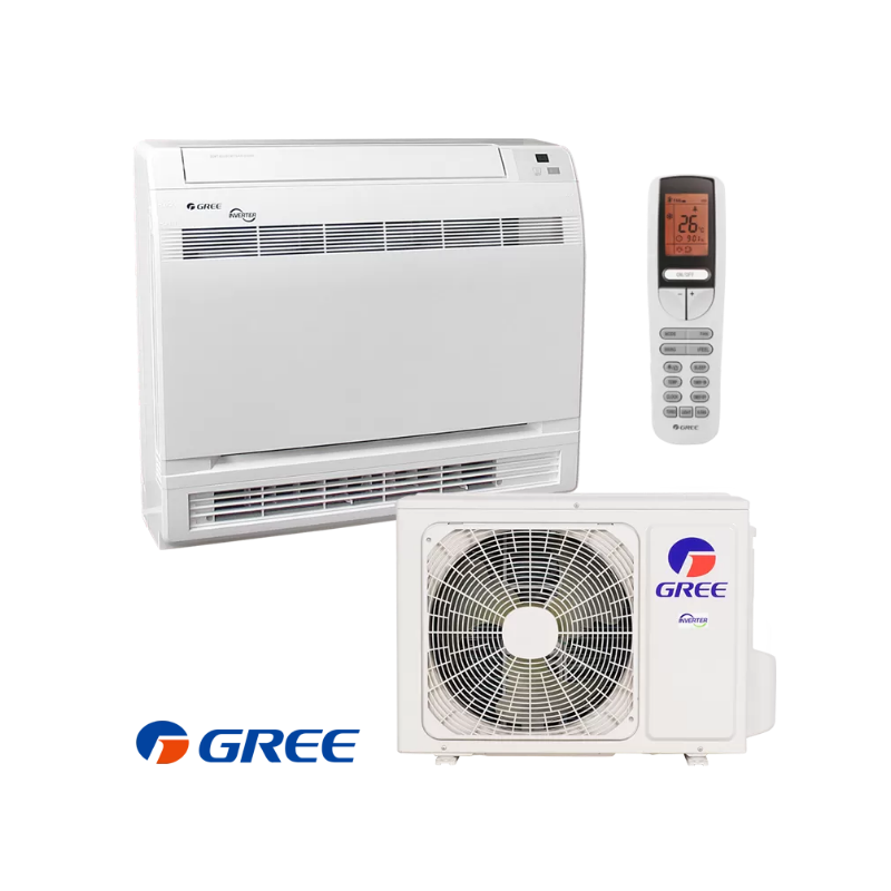 Inverter Air conditioner Gree GEH18AA-K6DNA1F + GEH18AA-K6DNA1F Floor standing