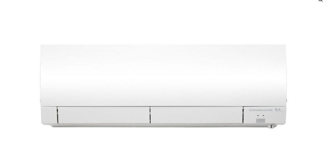 Mitsubishi Electric MSZ-FH35VE wall-mounted inverter air conditioner indoor unit in white with advanced air purification and energy-efficient design.