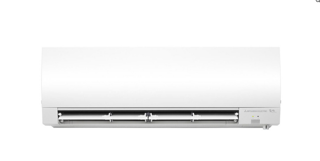 Mitsubishi Electric MSZ-FH35VE wall-mounted inverter air conditioner indoor unit in white with advanced air purification and energy-efficient design.