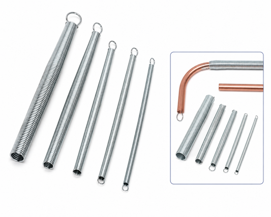 Biegefedern-Set für Kupferrohr Ø6–Ø18 – 5 Stück