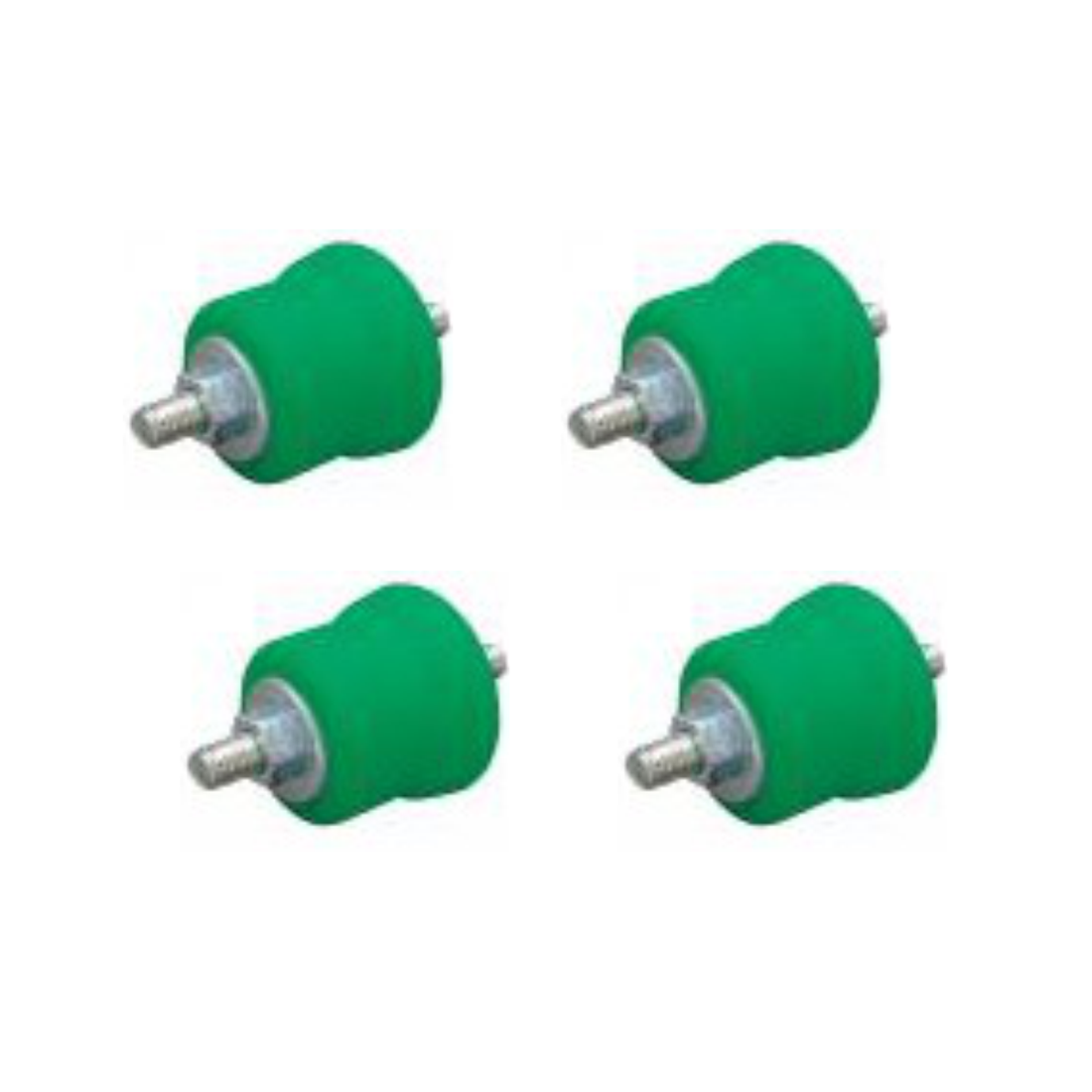 MHT Antivibrations-Pads bis 25 kg – Set 4 Stück (grau)
