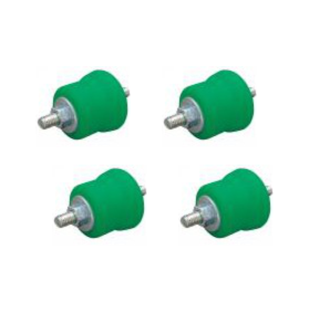 MHT Antivibrations-Pads bis 35 kg – Set 4 Stück (grün)