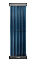 Solar 8000 TV Bosch high power vacuum tube solar collector without mirror with 6 double-walled vacuum tubes for efficient domestic water heating and heating.