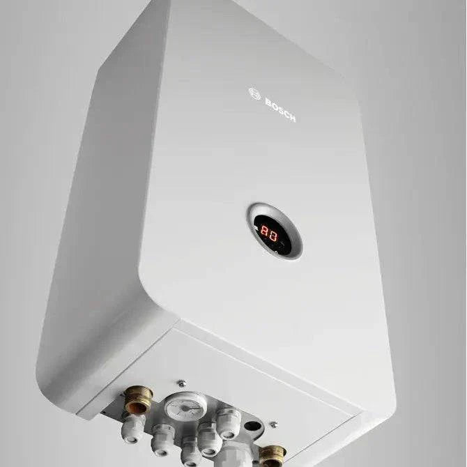 Electric boiler Bosch Tronic Heat 3500 15 SEAe Wandmontage compact heating unit with control panel and 15 kW power
