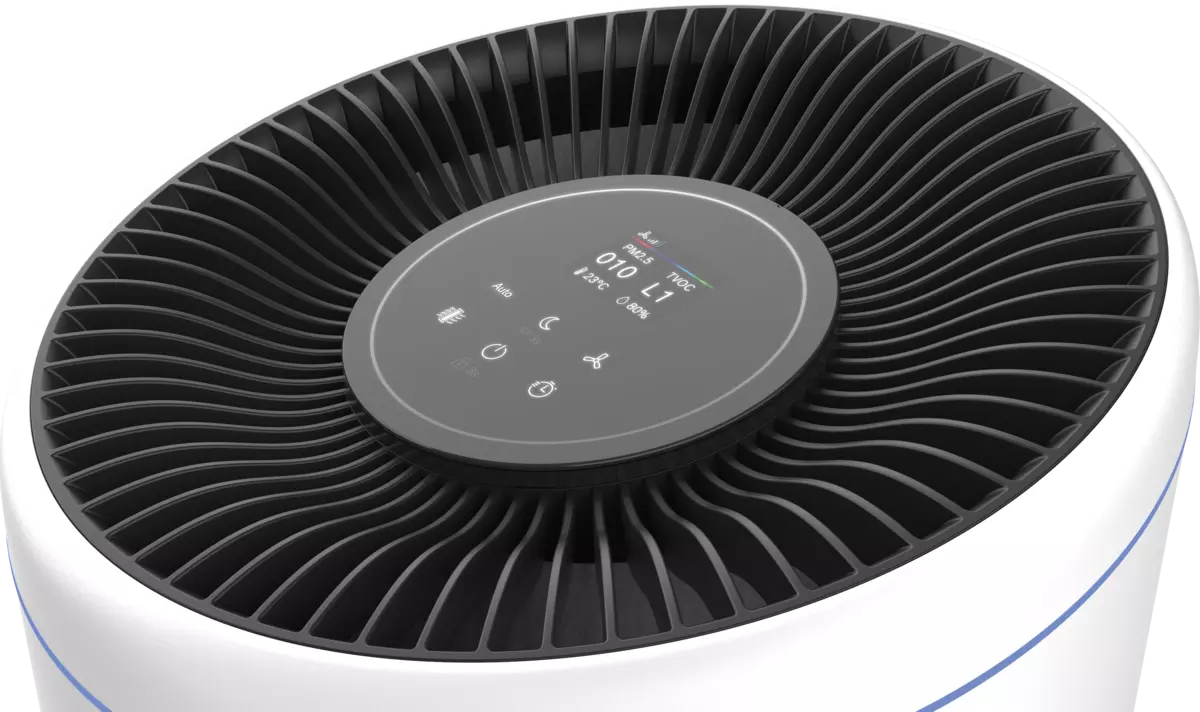 Bosch Air 4000 air purifier specifications table with height 500mm, weight 4kg, sound level 49dB, code 7733701943