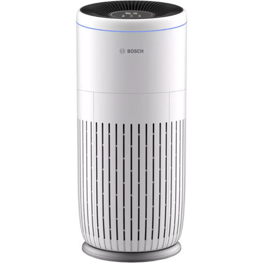 Bosch Air 6000 air purifier with 746mm height, 9.2kg weight, 55 dB(A) sound level, model code 7733701944