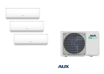 AUX Multi-Split Set 3x 9000 BTU – 3 indoor units + 1 outdoor unit