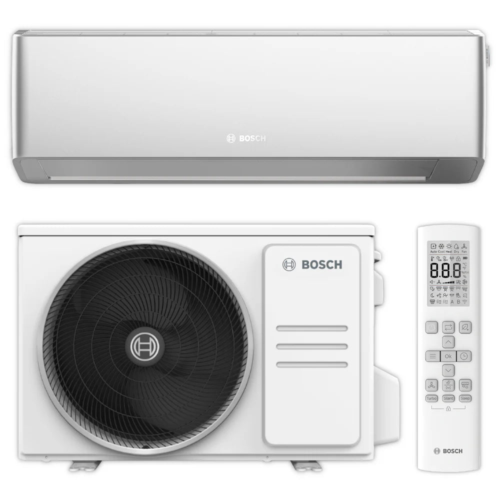 Bosch Climate 7000i Inverter Air Conditioner – indoor unit front view