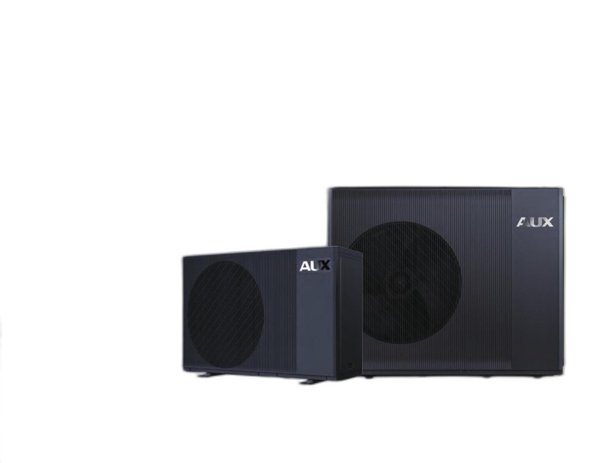 AUX R290 Wärmepumpen – Größenvergleich (4-6kW vs. 8-16kW)
