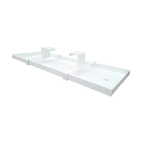 Kondensatwanne mit Halter-Set 300×800×0,8 mm für Klimaanlagen