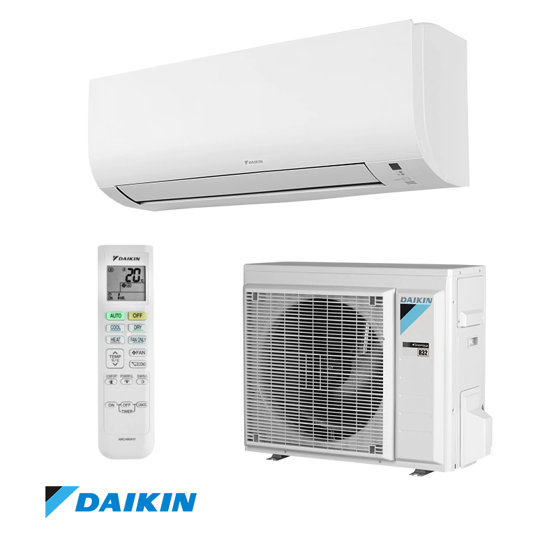 Daikin FTXD25A/RXD25A air conditioner – indoor unit front view