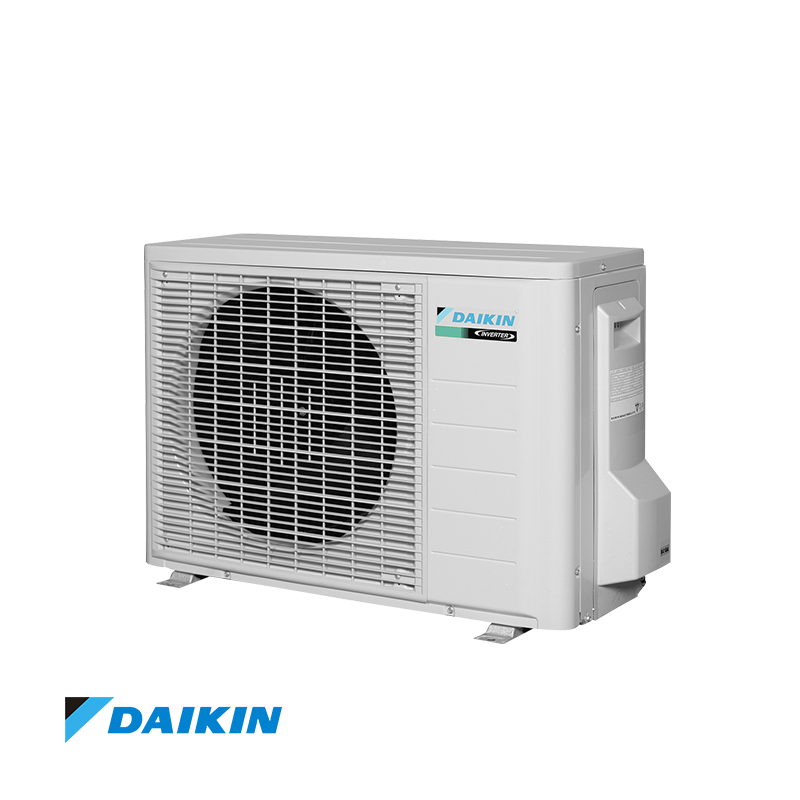 Daikin inverter air conditioner outdoor unit with model FTXP20N + RXP20M, energy-efficient cooling and heating system