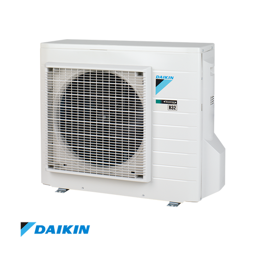 Daikin Sensira FTXF20E inverter air conditioner outdoor unit with eco-friendly R-32 refrigerant and energy-efficient design