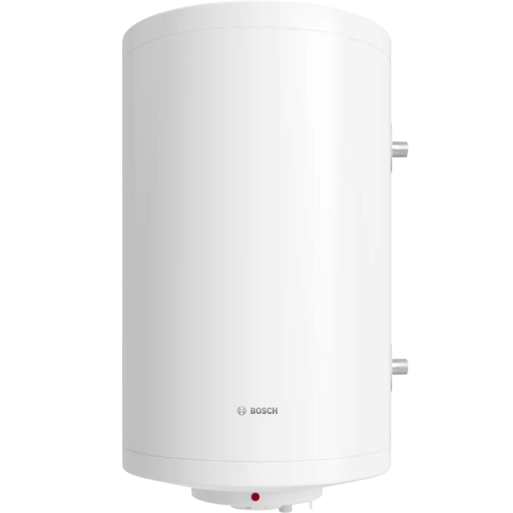 Електрически бойлер Tronic 1500 T Bosch със серпентина, с фиксирана температура, 80 л с леви връзки и серпентини