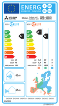 Mitsubishi Electric MSZ-LN60VGB airconditioner – EU-energielabel