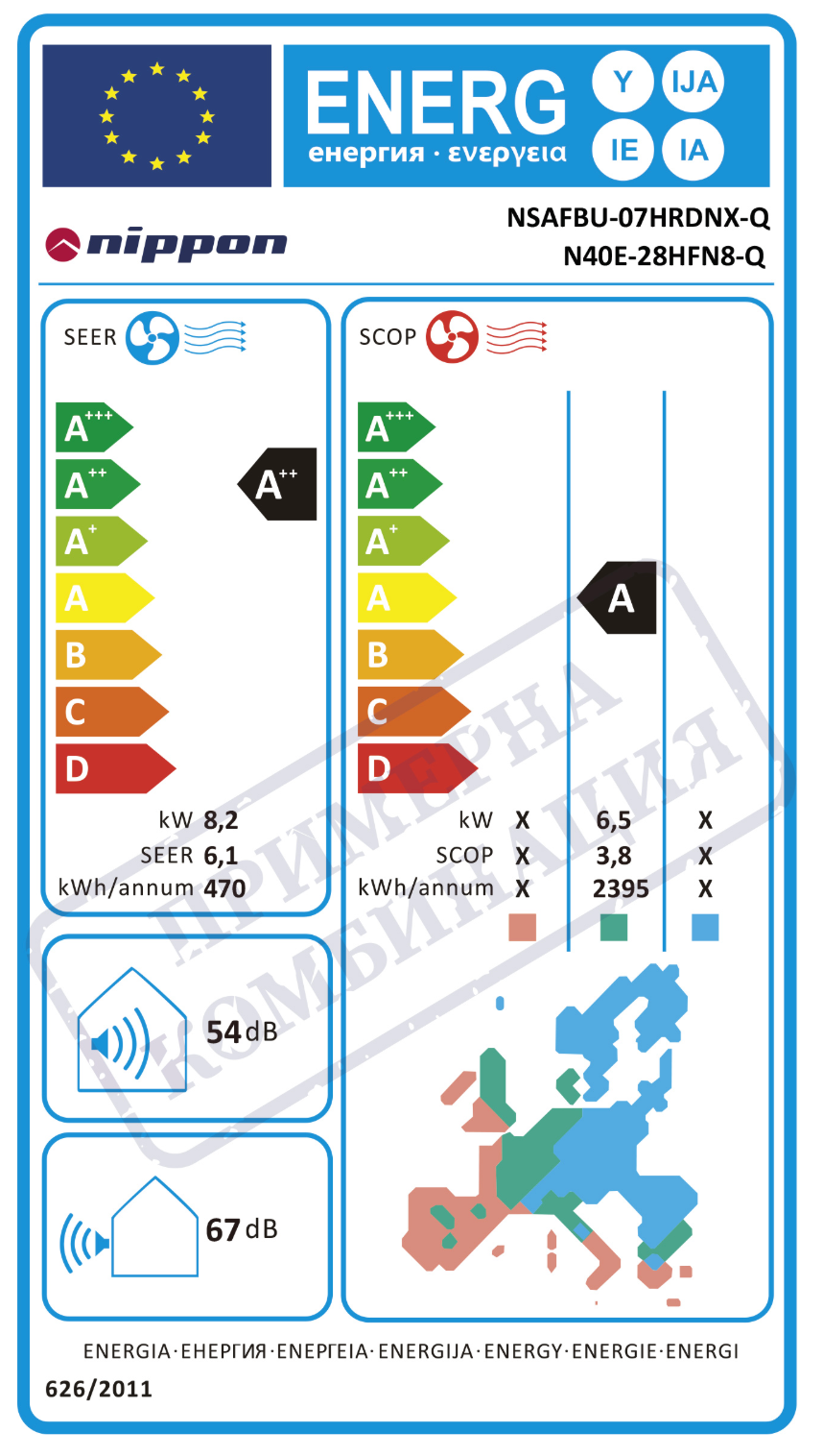 Nippon N40E/28-HFN8-Q Multi-Split Outdoor Unit – 28,000 BTU (A++/A)